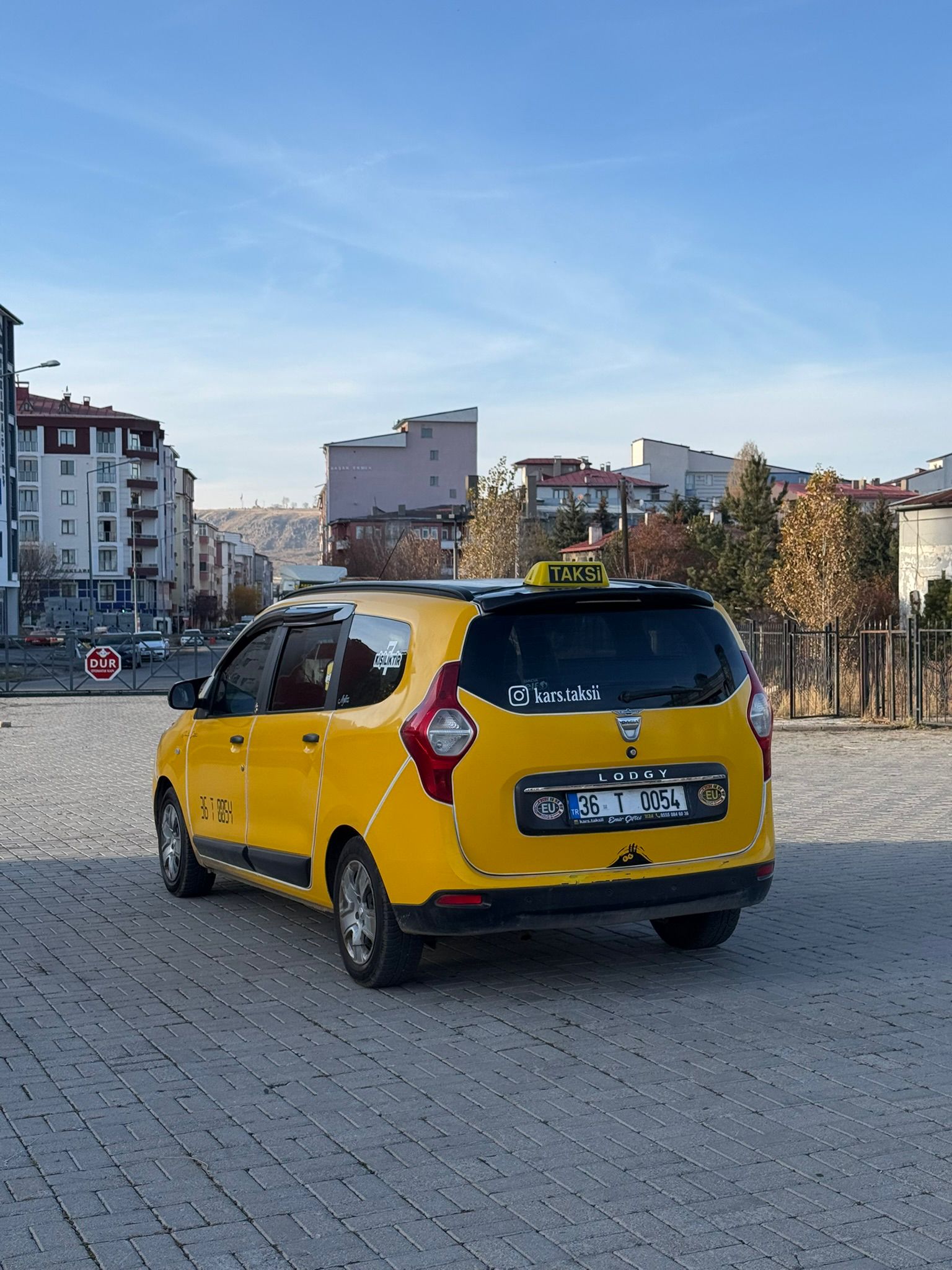 Kars 7 24 Taksi havalimanı transfer aracı